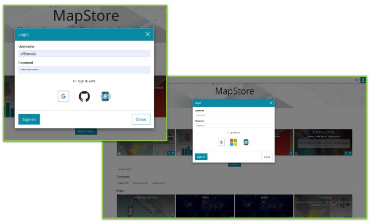 New OIDC support in MapStore